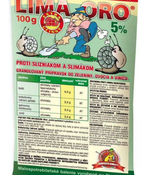 LIMA ORO 100g. Proti slizniakom a slimákom. image